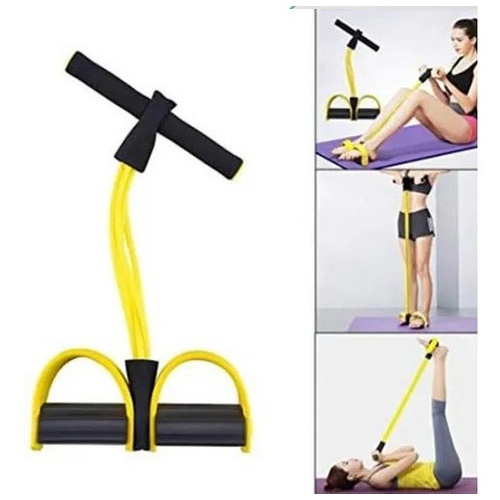 Aparelho Fitness Para Abdominal Ginastica Elástico Resistente U