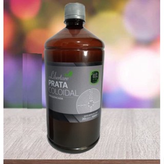 Prata Coloidal 40 ppm Frequenciada Libertare - 1 Litro - -