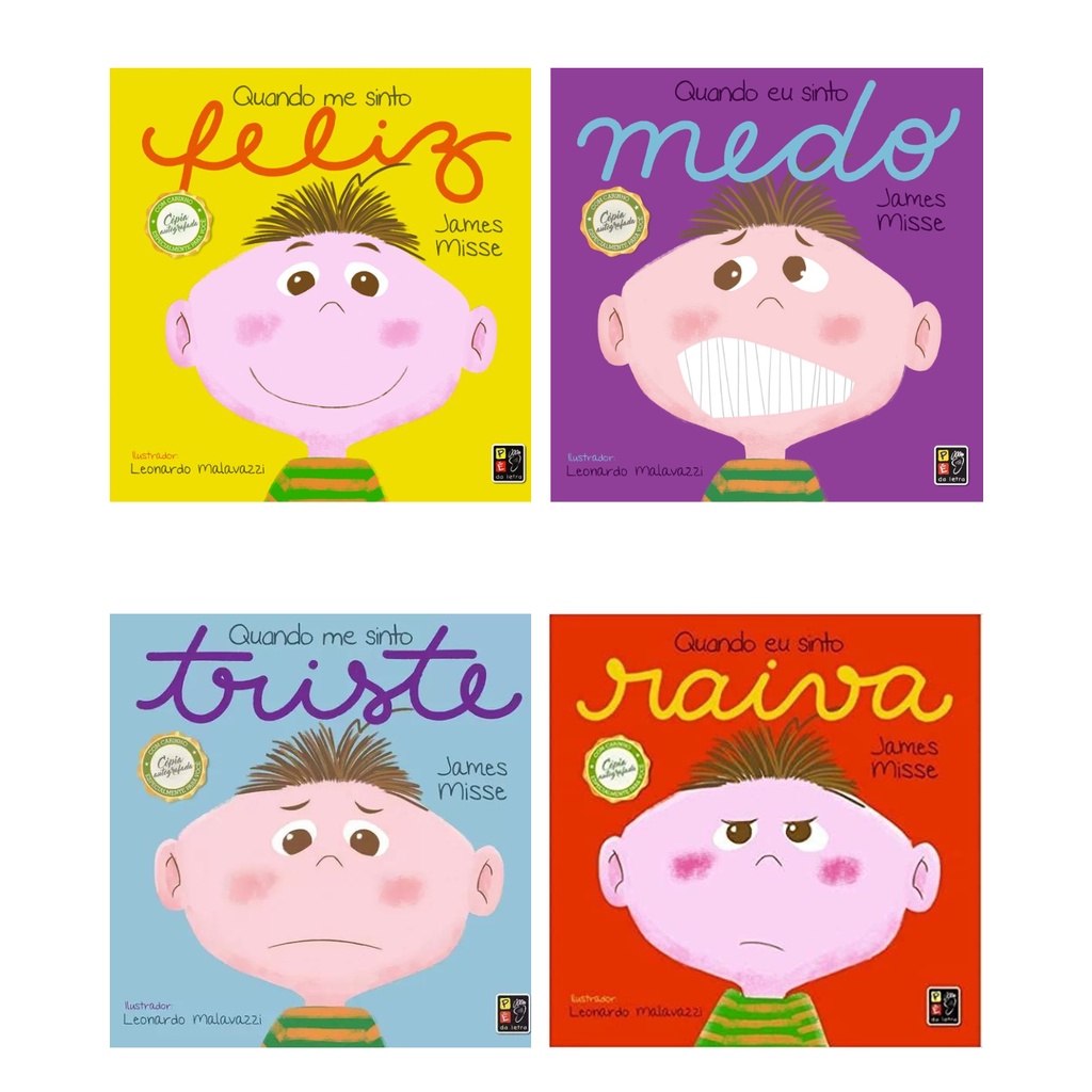 Coleção Sentimentos e Emoções - Slim em Oferta na Shopee