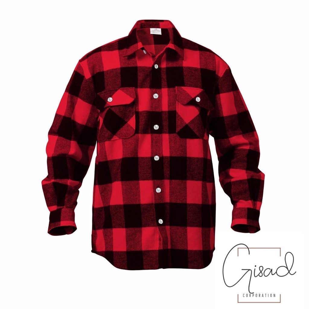 Camisa Xadrez Flanelada Blusa Masculina Manga Longa Inverno Promoção plus size e normal