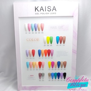 Coleção de Esmalte em Gel Kaisa Luxo 12ml