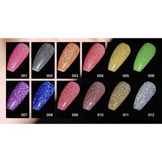 Esmalte Gel Reflexivo Color Nails Sugar do Momento Cores Vivas Gitter Envio Hoje
