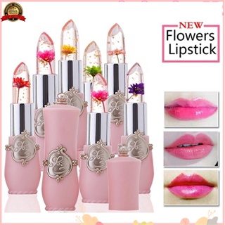 Flor Hidratante Batom De Longa Duração Crystal Jelly Magic Temperatura Mudança De Cor Maquiagem Labial ZHE em Oferta na Shopee