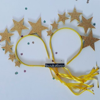 Tiara Estrelas - Carnaval - Fantasia- Bloquinho - Halloween