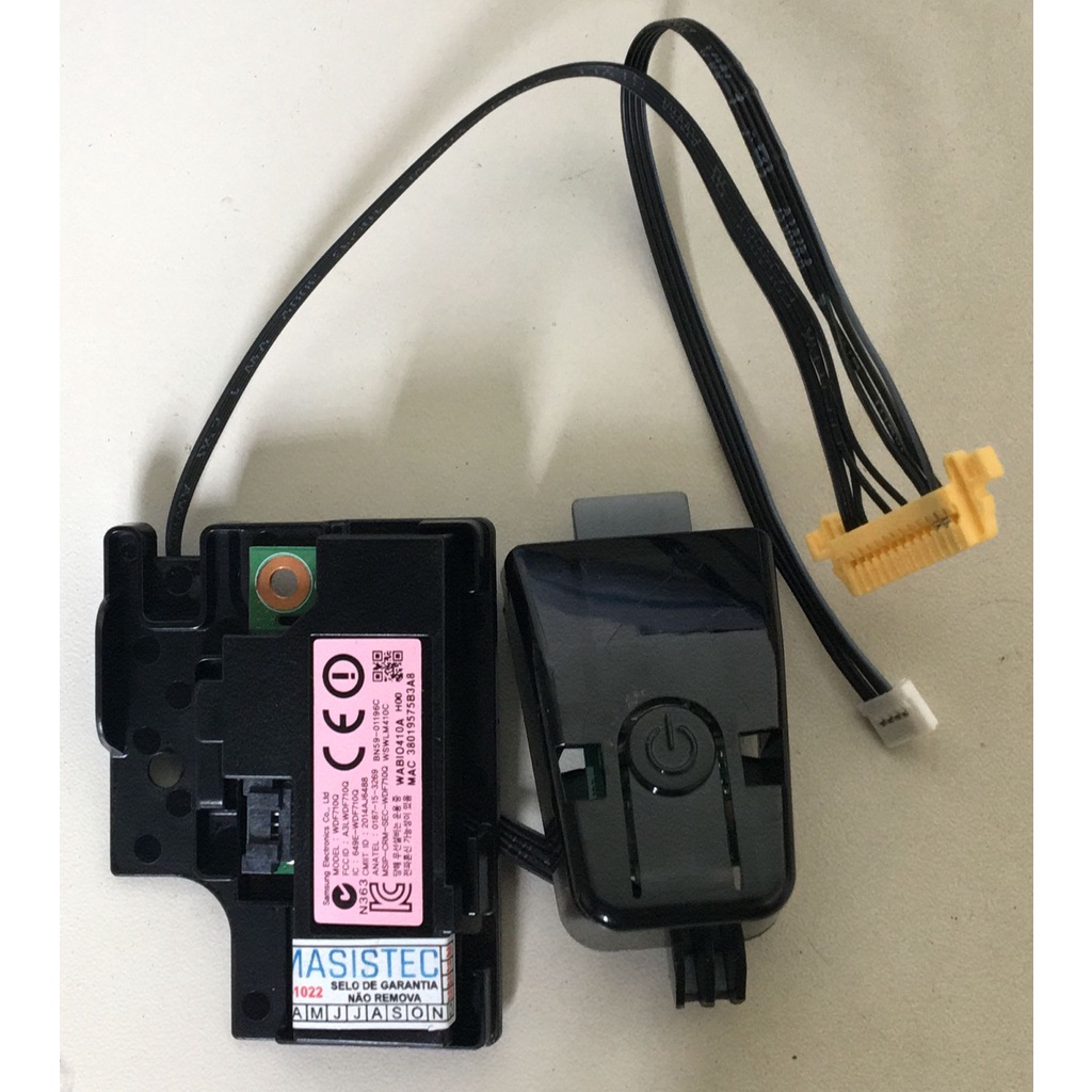 Botão Power + Módulo Wifi Tv Samsung Un48j5200ag