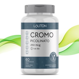 Picolinato de Cromo Lauton 60 Comprimidos 250mcg - Envio Turbo