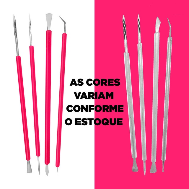 Isis Cutelaria Palito Espátula Mista Desencravador manicure em Oferta na Shopee