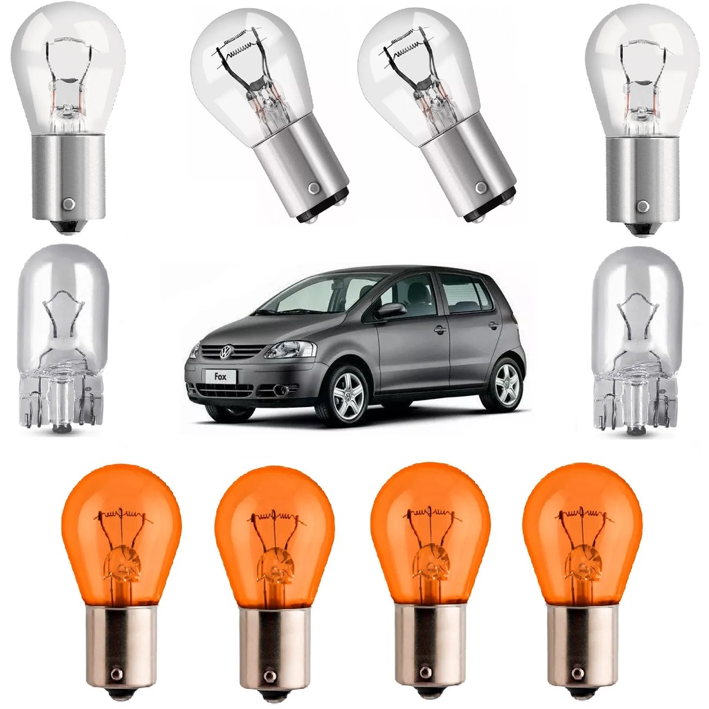 Lâmpadas Lanterna Traseira Seta Ré Freio Fox 2003 Até 2014 em Oferta na Shopee