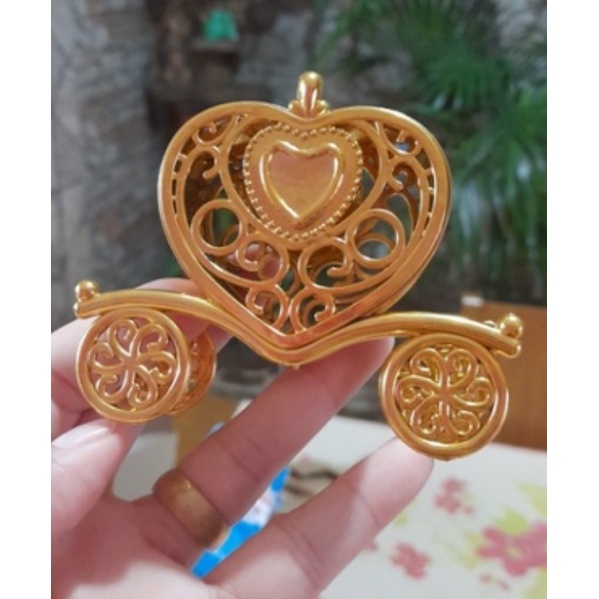 Carruagem coração Realeza Ostentação Lembrancinha Decoração Festa
