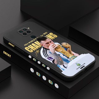 Estojo Telefônico Para Xiaomi Redmi Note 9 8 7 Pro Max 9Pro 9S 9T Capa Confortável Do Rei Futebol