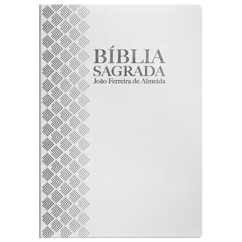 Bíblia Sagrada | ARC | Letra Normal | Capa Semi-Luxo Branca - Books & Magazines