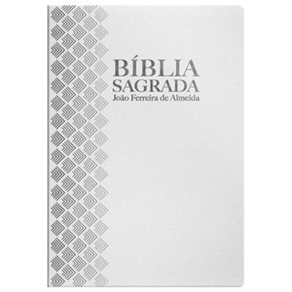 Bíblia Sagrada | ARC | Letra Normal | Capa Semi-Luxo Branca