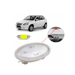 Lanterna Luz de Teto + Lampada Led Chevrolet Celta 2001 á 2014 em Oferta na Shopee