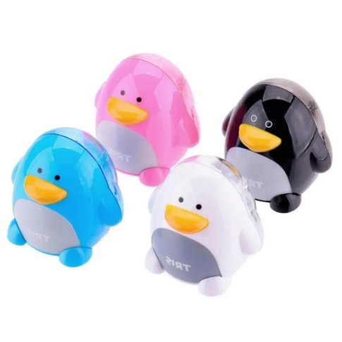 Apontador Duplo Pinguim - Tris - Unitário