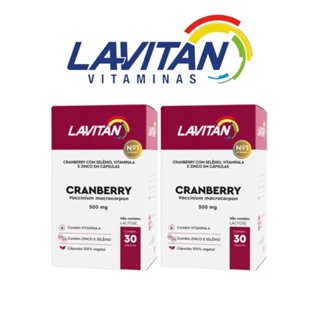 Kit 2 Lavitan Cranberry com 30 Cápsulas cada Cimed