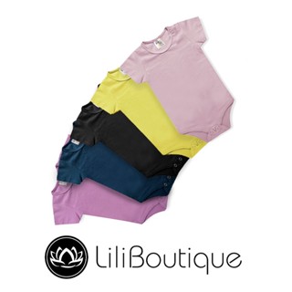 Body Bebê Cotton Penteado Manga Curta Unissex Menino Menina Roupas para Bebê