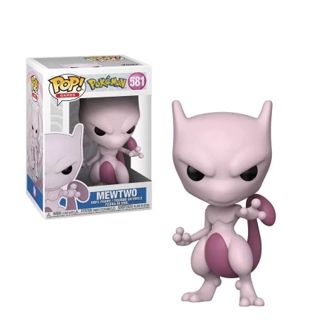 FUNKO POP POKEMON S3 MEWTWO 581 NOVO ORIGINAL