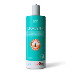 Cloresten Shampoo Antifúngico e Bacteriano Dr.Clean Cães e Gatos 500 ml