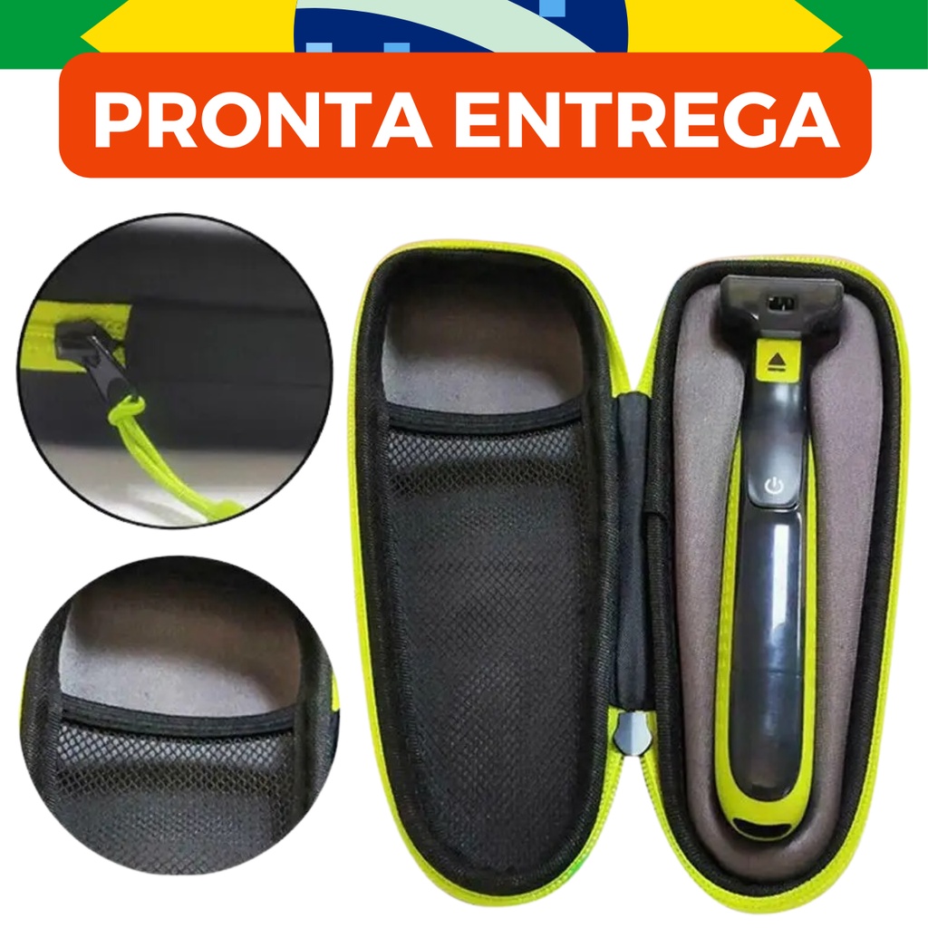 Estojo Bolsa Barbeador Oneblade Philips One Blade - Compacto