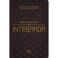 Bíblia de Estudo NVI Integrada | Capa Flexível Marrom