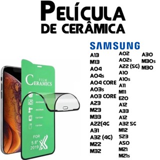 Película Cerâmica 9D 3D SAMSUNG Gel Hidrogel Flexível