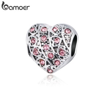 Bamoer Amor Pingentes Encantos Fit Pulseiras Colares DIY Mulheres E Homens De Moda Beads & Jewelry Making AIC007