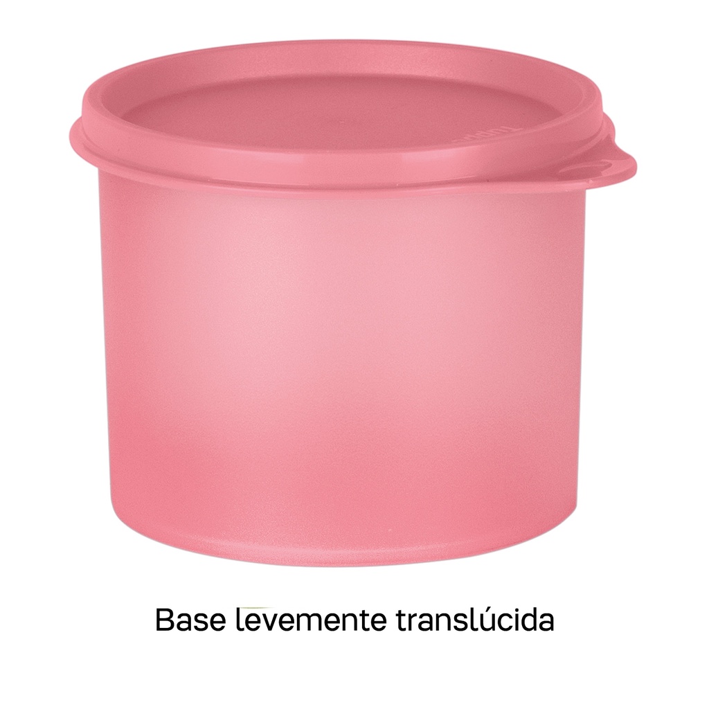 TUPPER REDONDINHA 500ML ROSA QUARTZO - TUPPERWARE