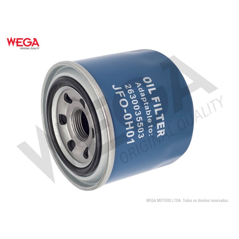 Filtro de Oleo Hyundai Creta Elantra HB20 1.6 I30 IX35 Santa Fé Tucson Veloster – WEGA JFO-0H01 em Oferta na Shopee