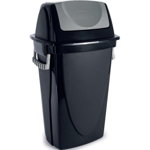 LIXEIRA ECOBLACK BASCULANTE PISO 46 LTS