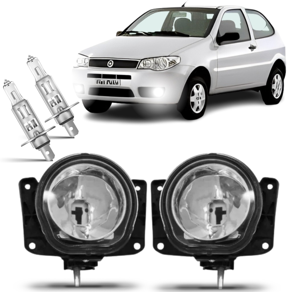 Par Farol Milha Palio Economy 2010 2011 2012 2013 2014 + Lampada