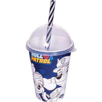 COPO SHAKE 280 ML PATRULHA CANINA - CAIXA C/ 15 PEÇAS