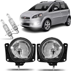 Par Farol Milha Fiat Idea 2011 2012 2013 2014 2015 2016 + Lampada