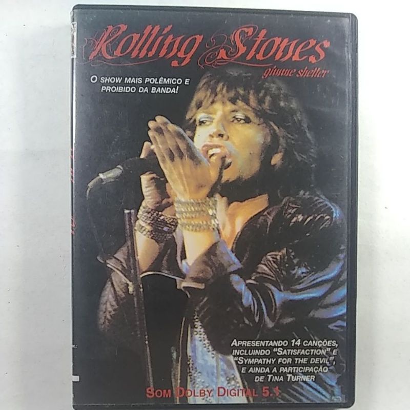 DVD ROLLING STONES GIMME SHELTER