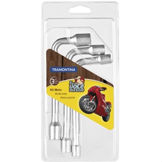 Jogo de Mini Chaves Biela para Moto com 3 Peças - Tramontina