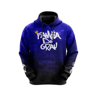 Blusa De Moletom Masculino Full Família Do Grau Moto Sublimado