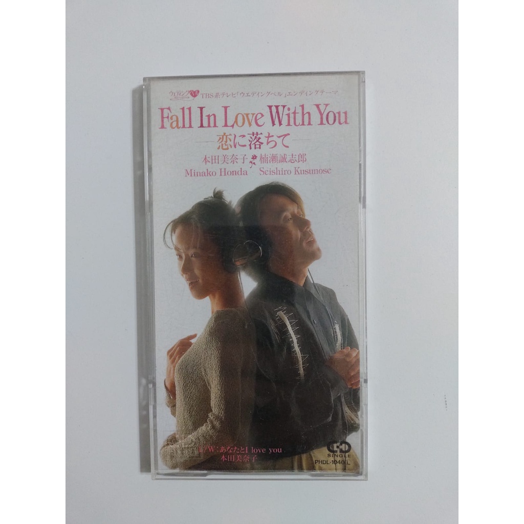 MINI CD SINGLE MINAKO HONDA SEISHIRO KUSUNOSE - FALL IN LOVE WITH YOU - IMPORT JAPAN