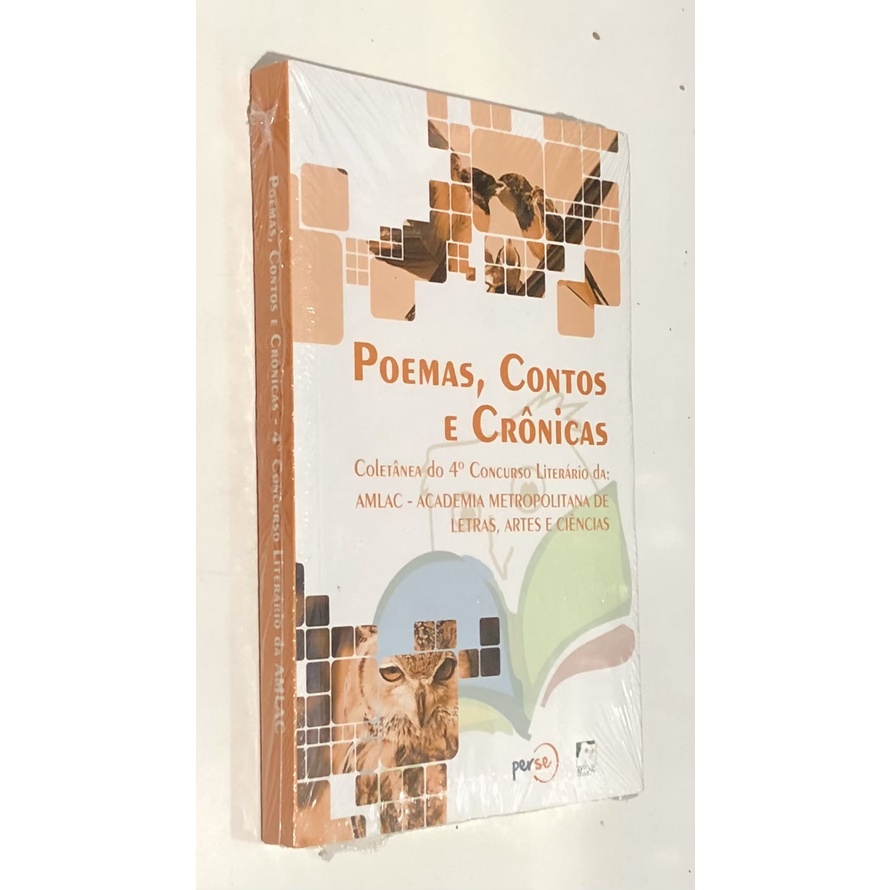 Livro Poemas, Contos e Crônicas