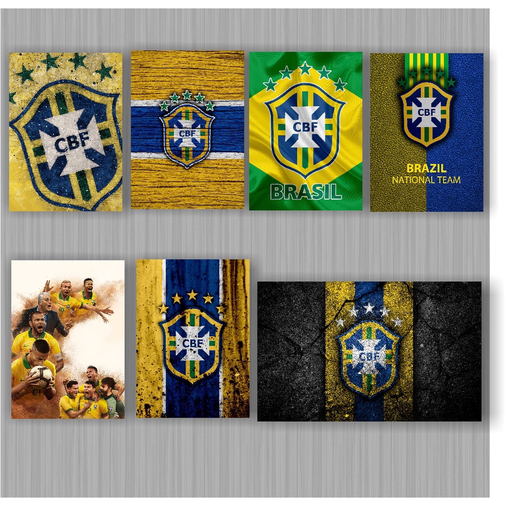 PLACA DECORATIVA - SELEÇÃO BRASILEIRA