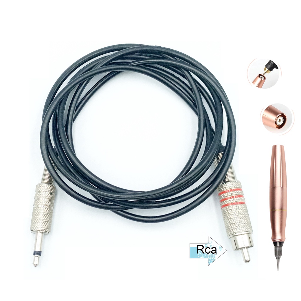 Cabo Para Dermógrafo Biomaser P90 Rca -p2 Original