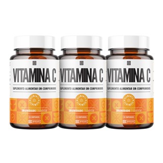 Kit 3x Vitamina C 1.000mg 60 comps - Iridium Elements