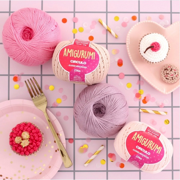 Fio Amigurumi CONSULTAR CORES DISPONIVEIS