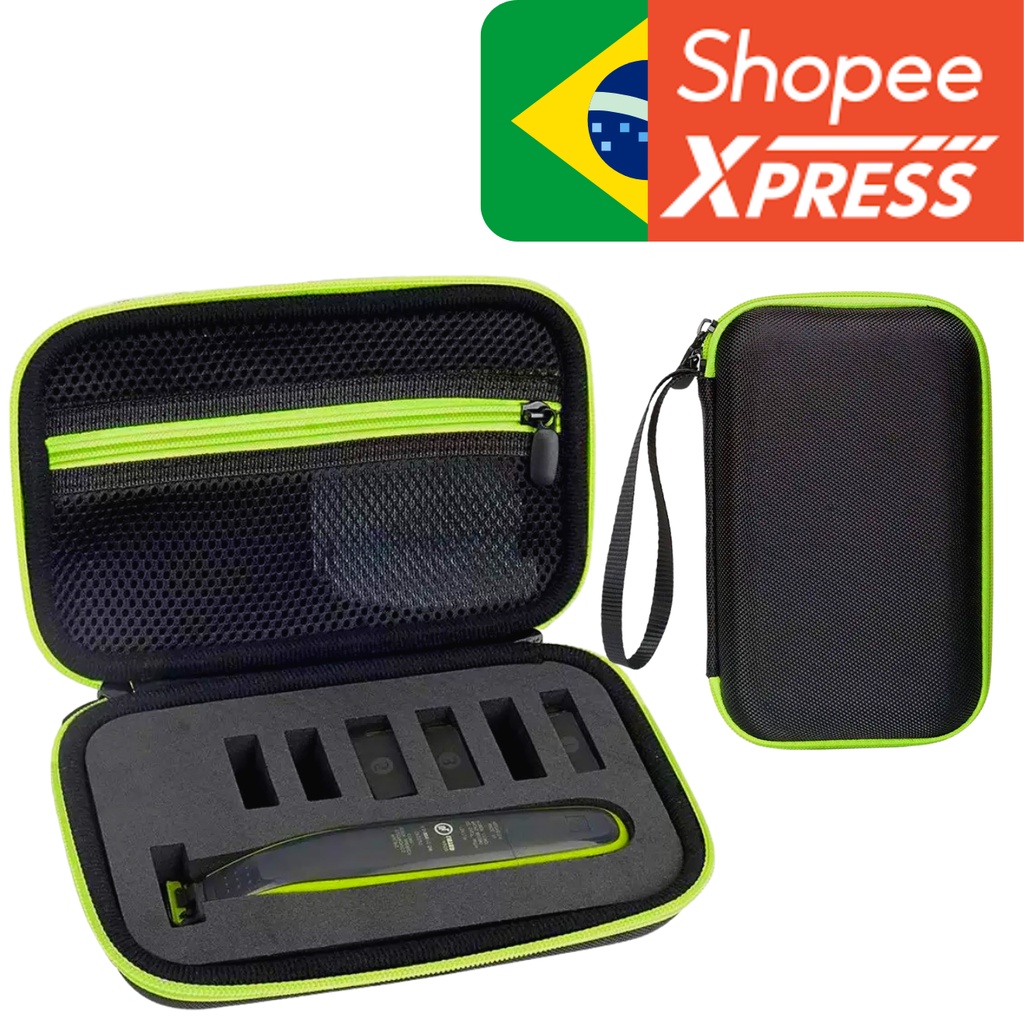 Estojo Rigido Para Barbeador Philips OneBlade One Blade em E.V.A de alta qualidade