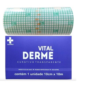 Curativo Filme Rolo Transparente Tatuagem 10cm x 10m Vital Derme