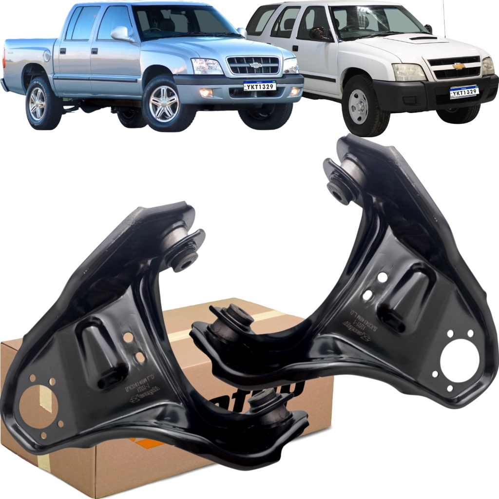 Par de Bandeja Balança Diant Superior Blazer S10 1995 a 2011