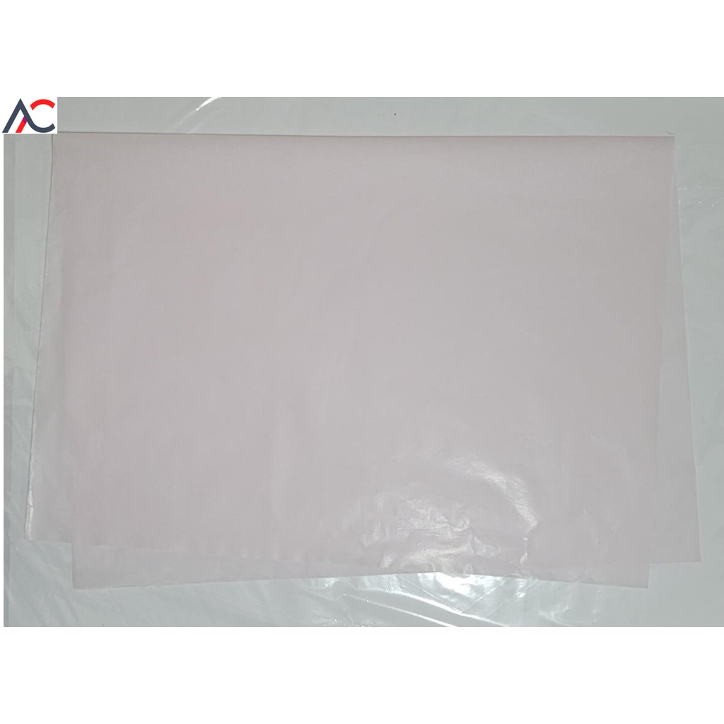 Papel de Seda OFF WHITE ROSADO AC 79 50x70 cm Pacote C/100 Unidades