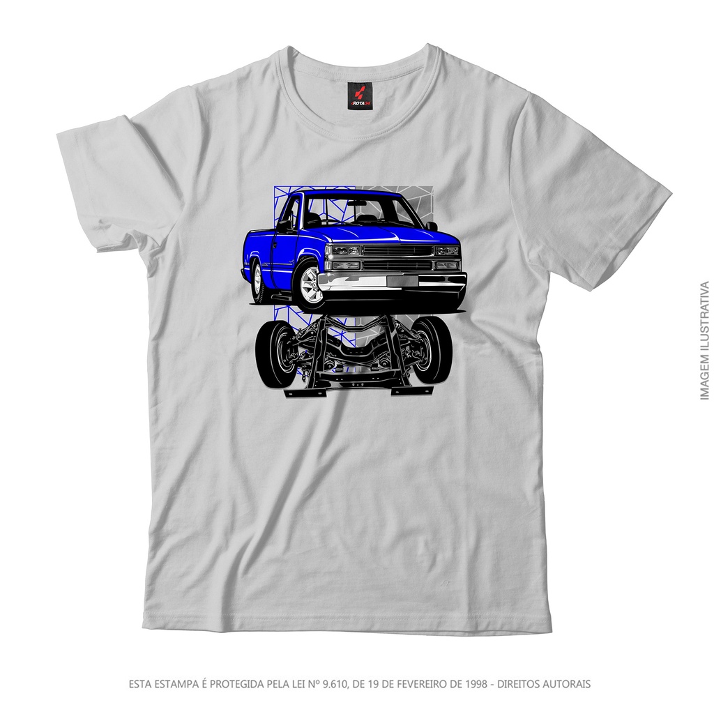 Casmiseta Rota 34 Silver Truck Chassi  Azul Escuro