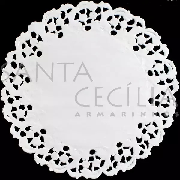 Toalha Rendada de Papel Branca Doyleys em Oferta na Shopee