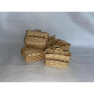 BOLSINHAS DE PALHA kit 6 unidades