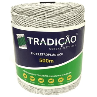 Fio Para Cerca Elétrica Rural Eletroplastico - Rolo 500m