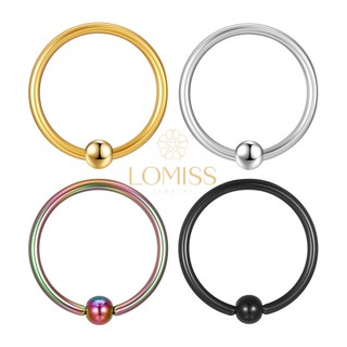 Piercing Daith Conch Helix Septo Rook Nariz Captive Aço 304 Lomiss  piercing em Oferta na Shopee